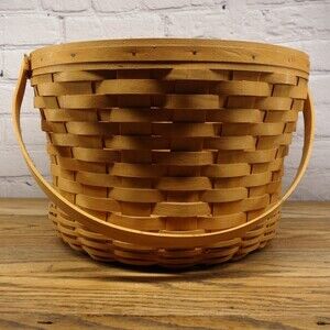 Longaberger Handwoven Basket 9"x13"